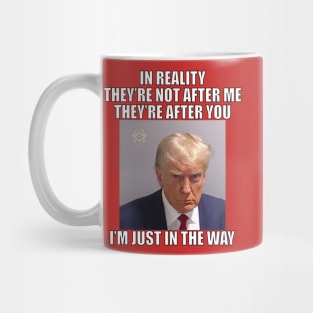 Trump Mugshot Tee Mug